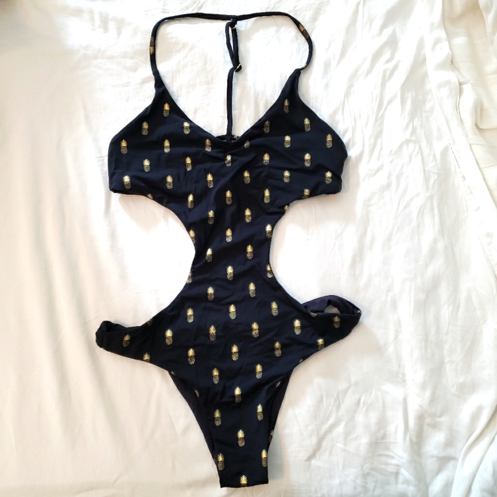 Pineapple bathing suit